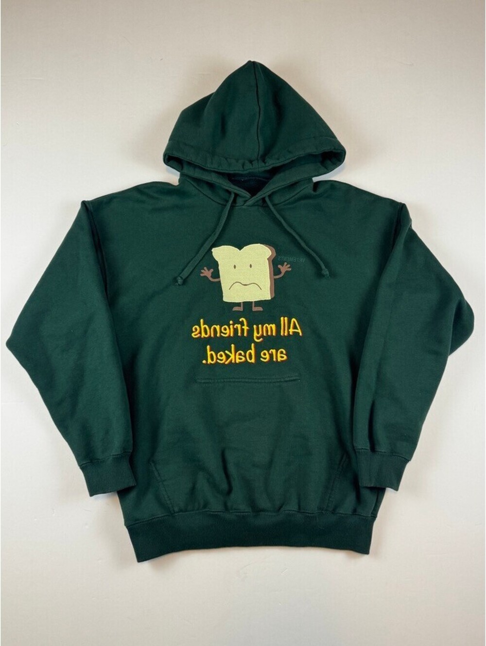 Vetements All my Friends are Baked Reversible Hoodie